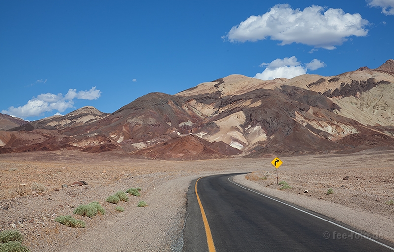 Traumstraße im Death Valley